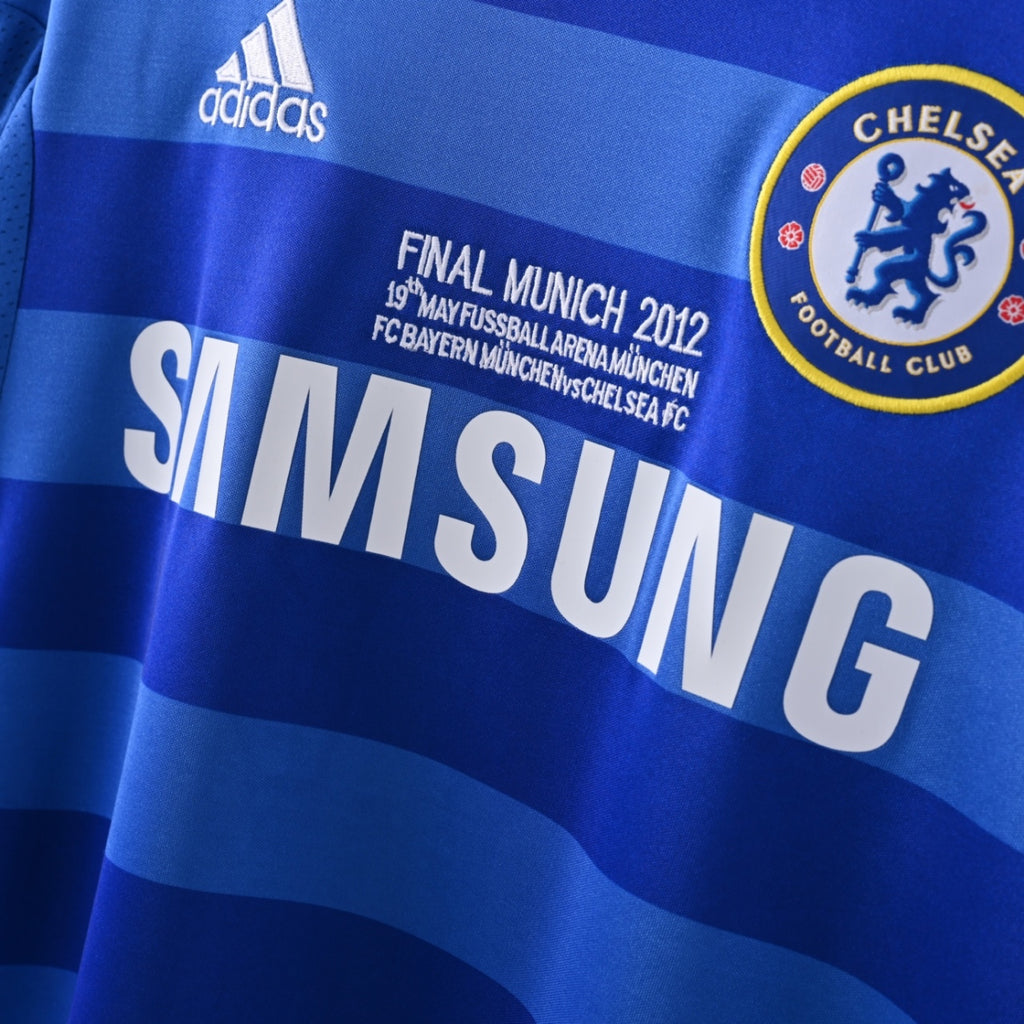 Chelsea 2011/12 Home Retro Jersey - Munich Final detail