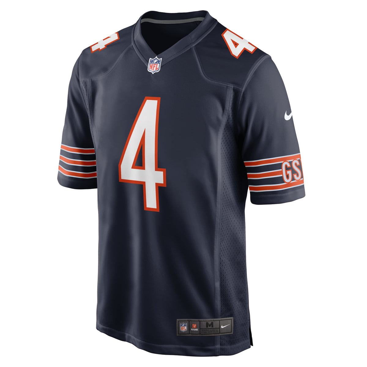 Chicago Bears NFL jersey — D'Andre Swift #4 — back view