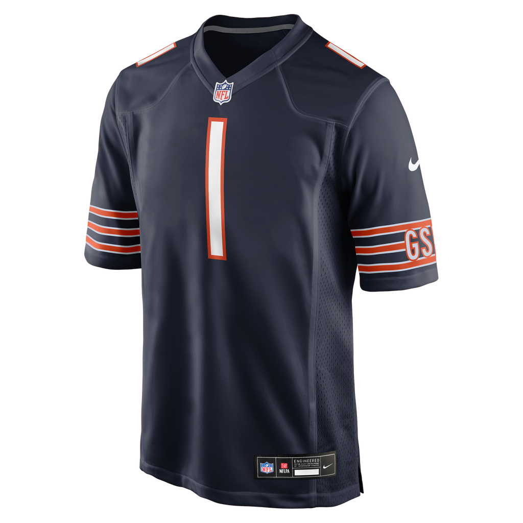 Chicago Bears NFL jersey — Jaylon Johnson #1 — back view