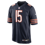 Chicago Bears NFL jersey — Rome Odunze #15 — back view