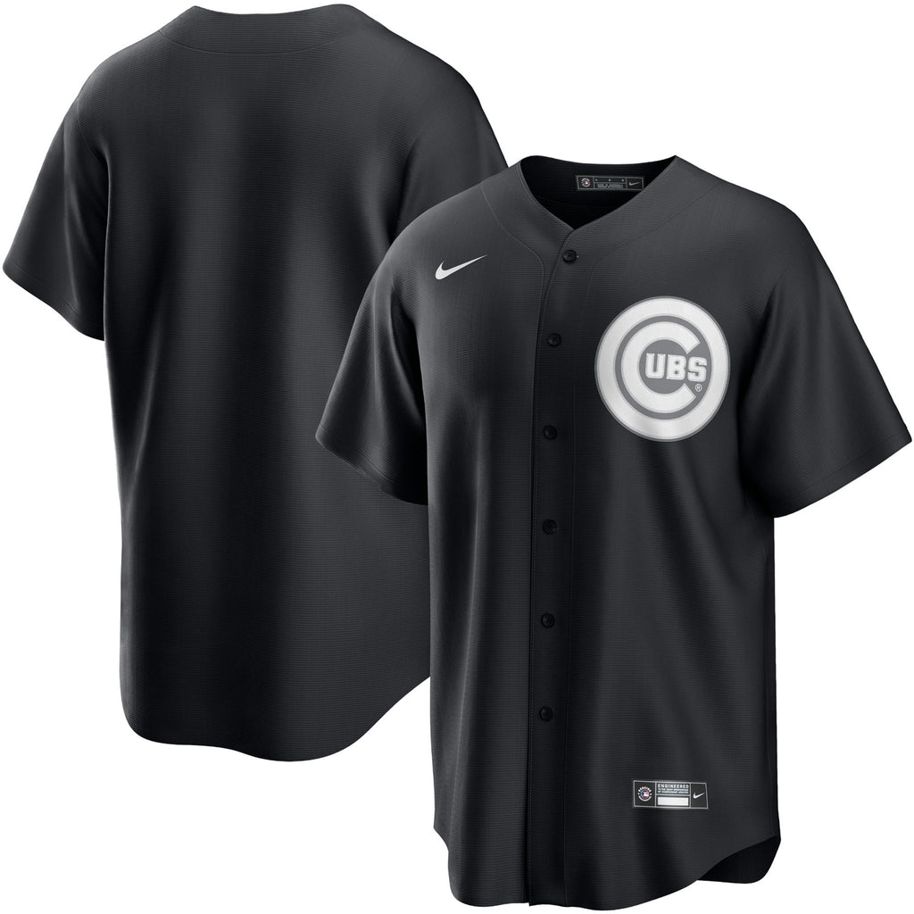 Chicago Cubs Jersey — Black — front view