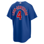 Chicago Cubs Jersey — Royal Alternate — back view