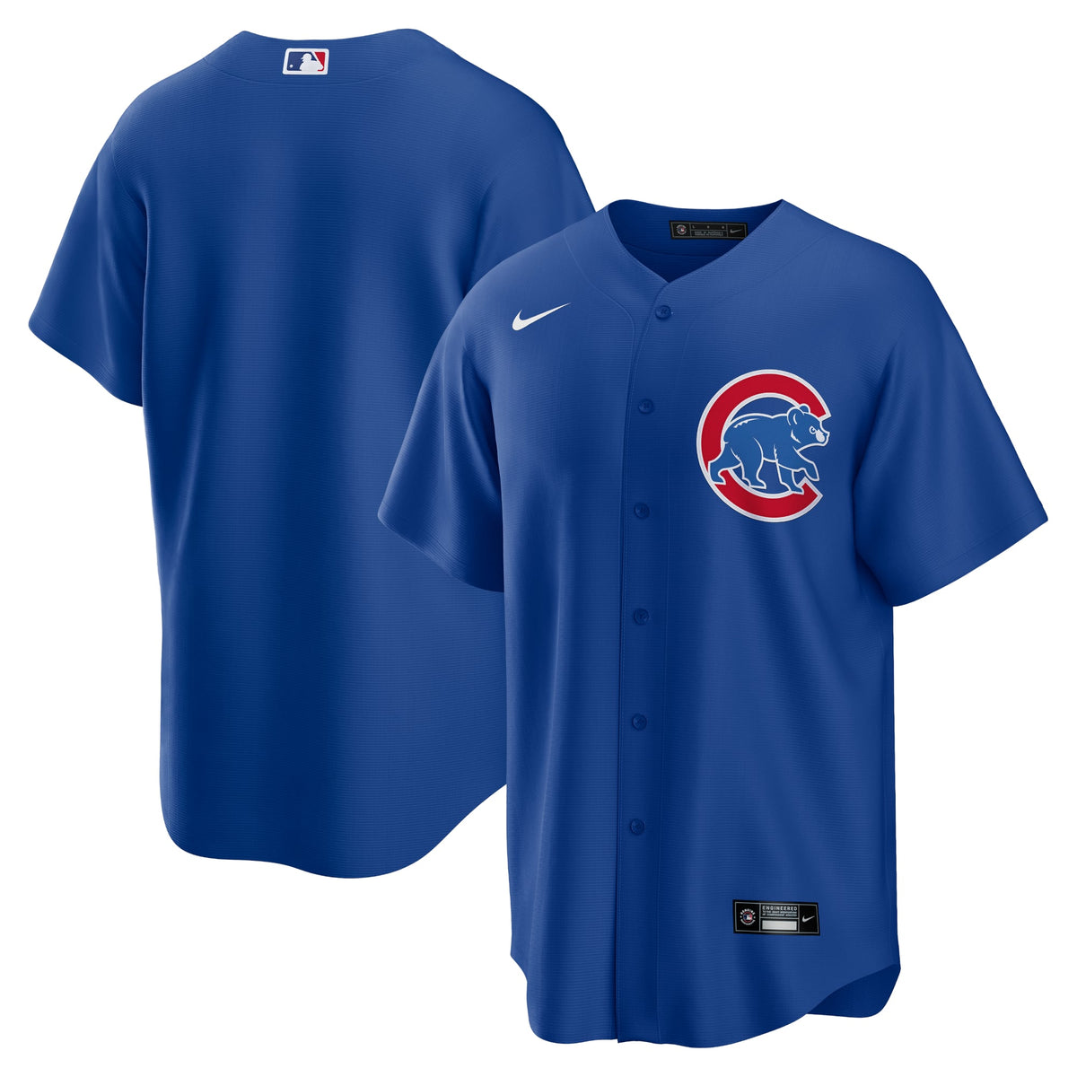 Chicago Cubs Jersey — Royal Alternate — front view