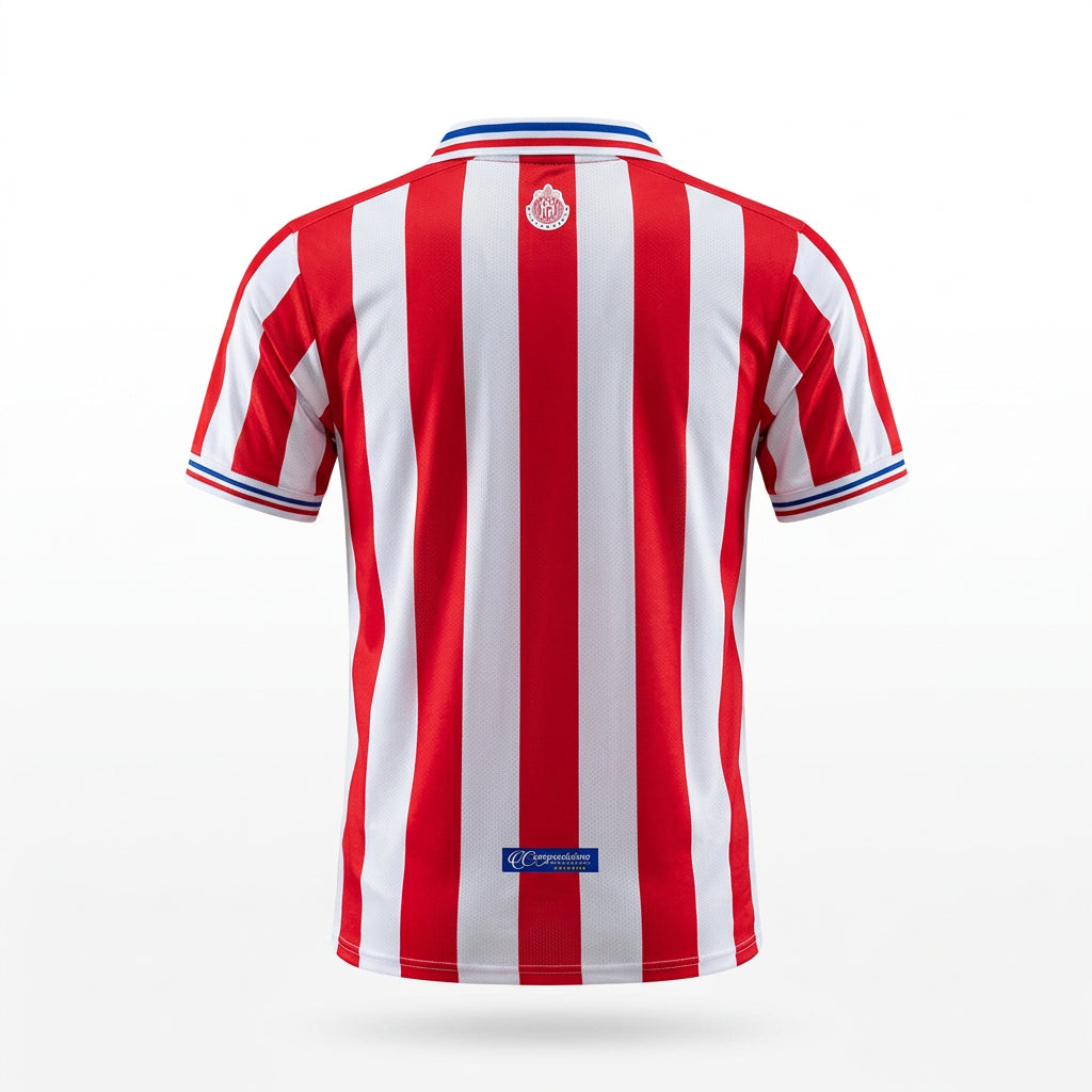 Back view — Chivas Guadalajara 2016/17 110th Anniversary retro jersey