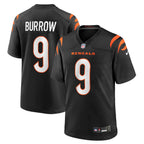 Cincinnati Bengals NFL jersey — Joe Burrow #9 — front view