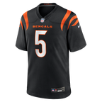Cincinnati Bengals NFL jersey — Tee Higgins #5 — back view