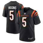 Cincinnati Bengals NFL jersey — Tee Higgins #5 — front view