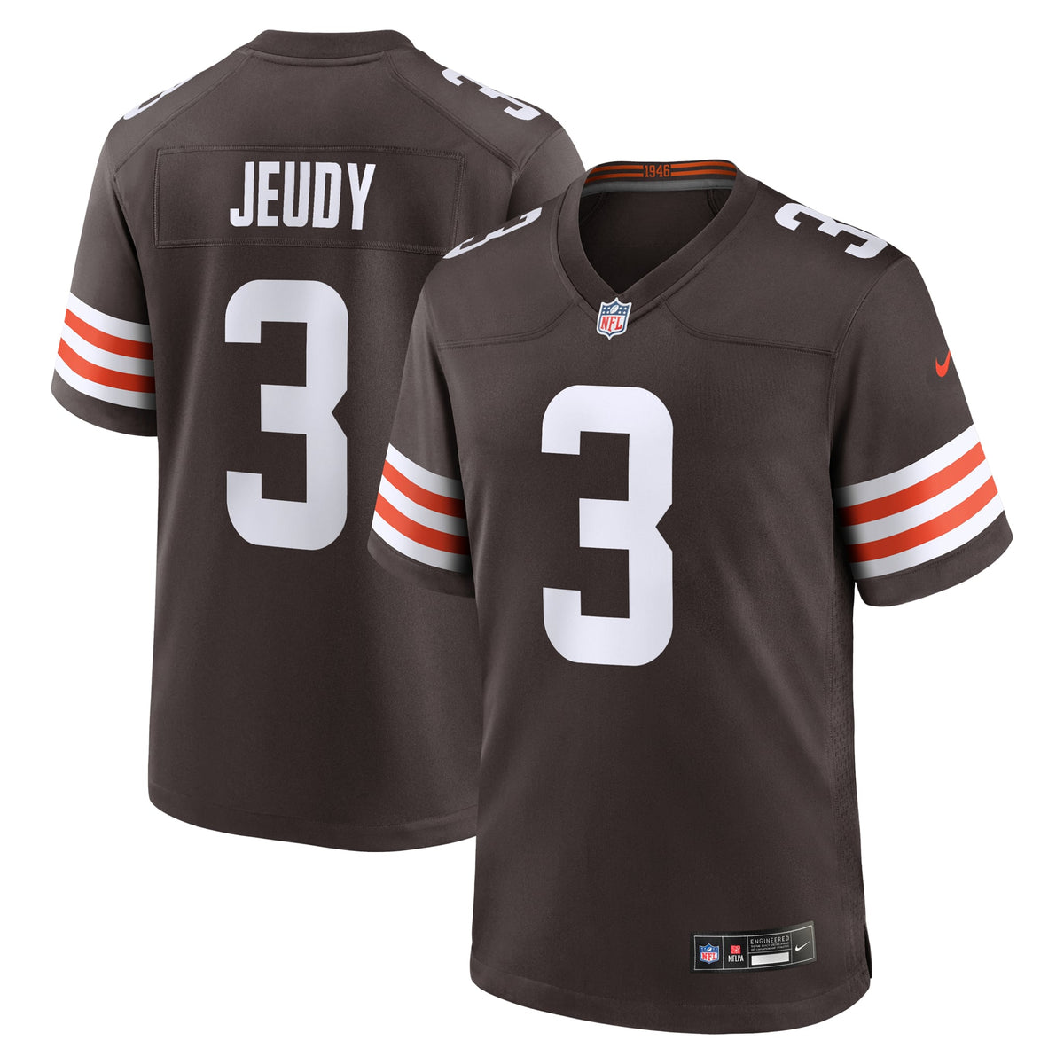 Cleveland Browns NFL jersey — front view