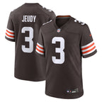 Cleveland Browns NFL jersey — Jerry Jeudy #3 — front view