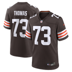 Cleveland Browns NFL jersey — Joe Thomas #73 — front view