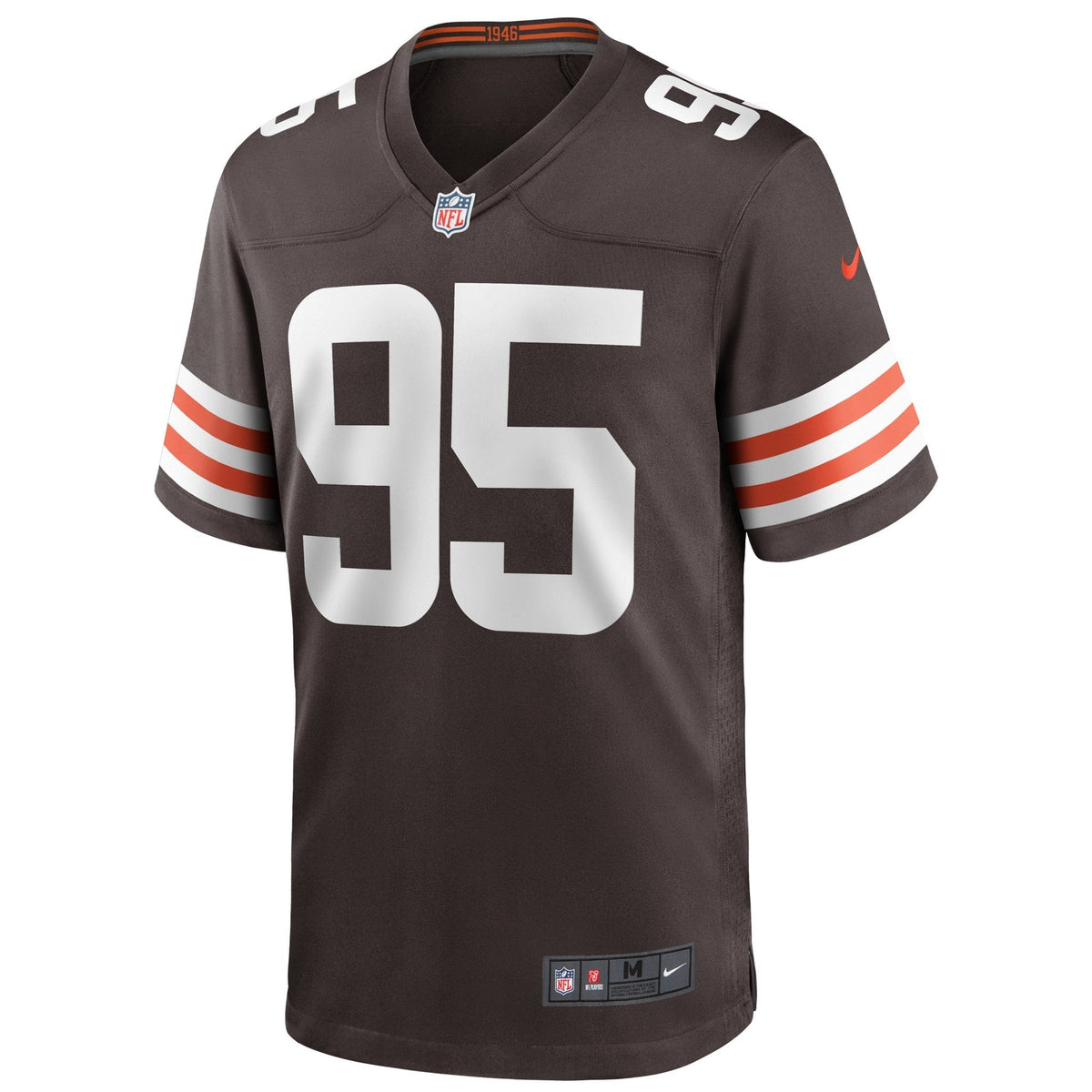 Cleveland Browns NFL jersey — Myles Garrett #95 — back view