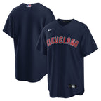 Cleveland Guardians Jersey — Navy Alternate — front view