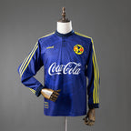 Club América 1997/98 Away Long Sleeve Retro Jersey – vista frontal