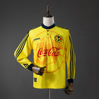 Club América 1997/98 Home Long Sleeve Retro Jersey – vista frontal