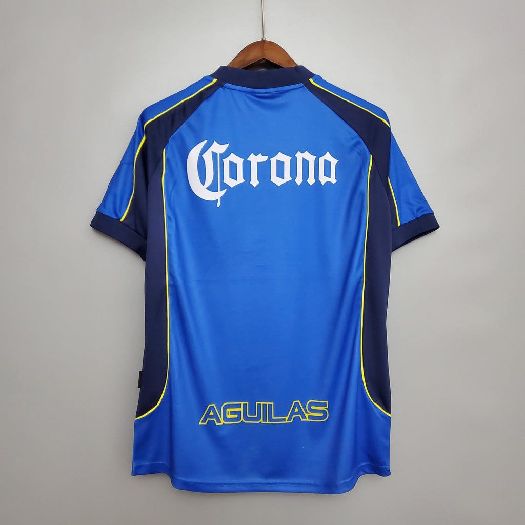 GoalStyle Club América 2001/02 Away Retro Jersey — vista trasera