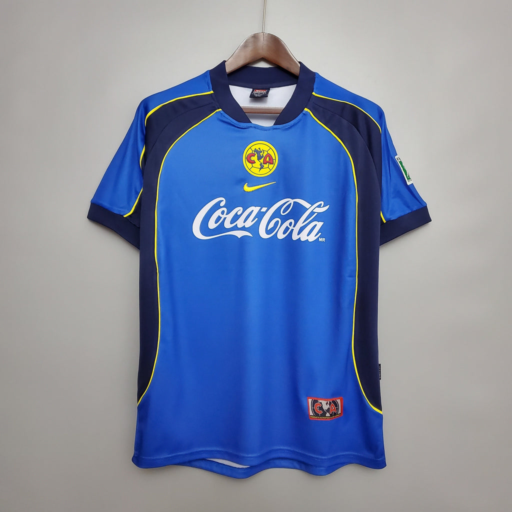 GoalStyle Club América 2001/02 Away Retro Jersey — vista frontal