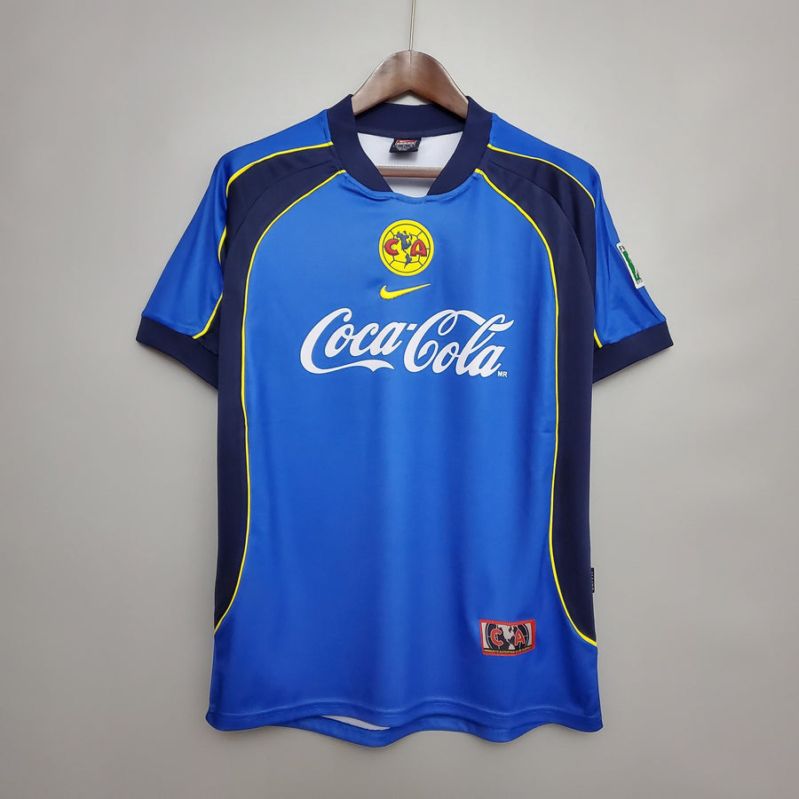 GoalStyle Club América 2001/02 Away Retro Jersey — vista frontal