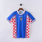 Croatia 1998 away retro jersey front