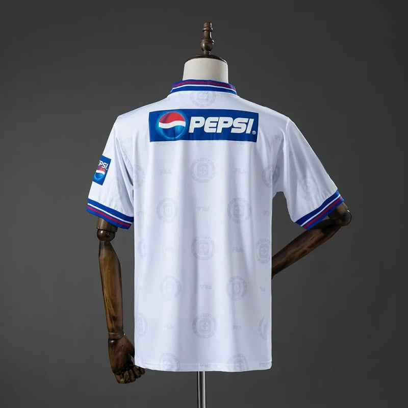 Cruz Azul 1998 Away Retro Jersey – back view