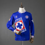 Cruz Azul 1998 Home Long Sleeve Retro Jersey – front view