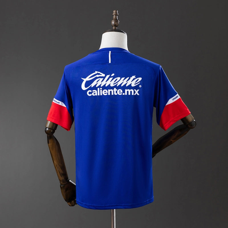 Cruz Azul 2018/19 Home Retro Jersey – back view