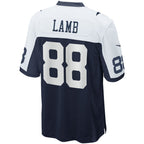 GoalStyle Dallas Cowboys Navy jersey CeeDee Lamb #88 back