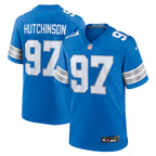 Detroit Lions NFL jersey — Aidan Hutchinson #97 — front view