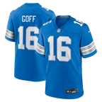 Detroit Lions NFL jersey — Jared Goff #16 — front view