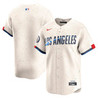 Los Angeles Dodgers Jersey — Cream City Connect — front and back views
