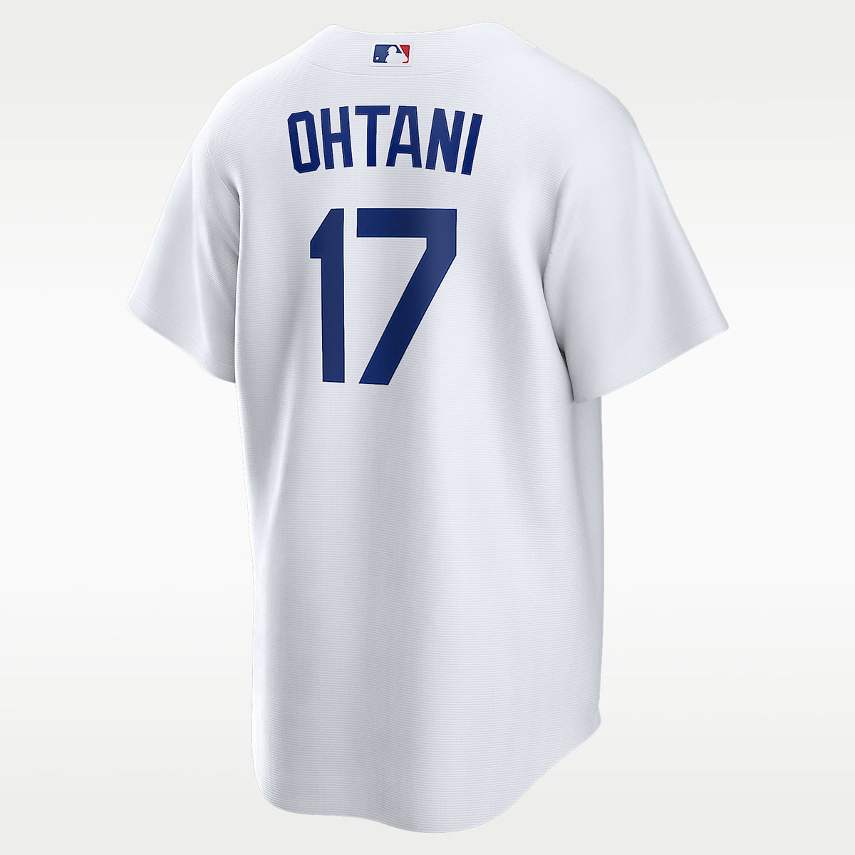 Los Angeles Dodgers Jersey — White Home — Shohei Ohtani #17 — back view