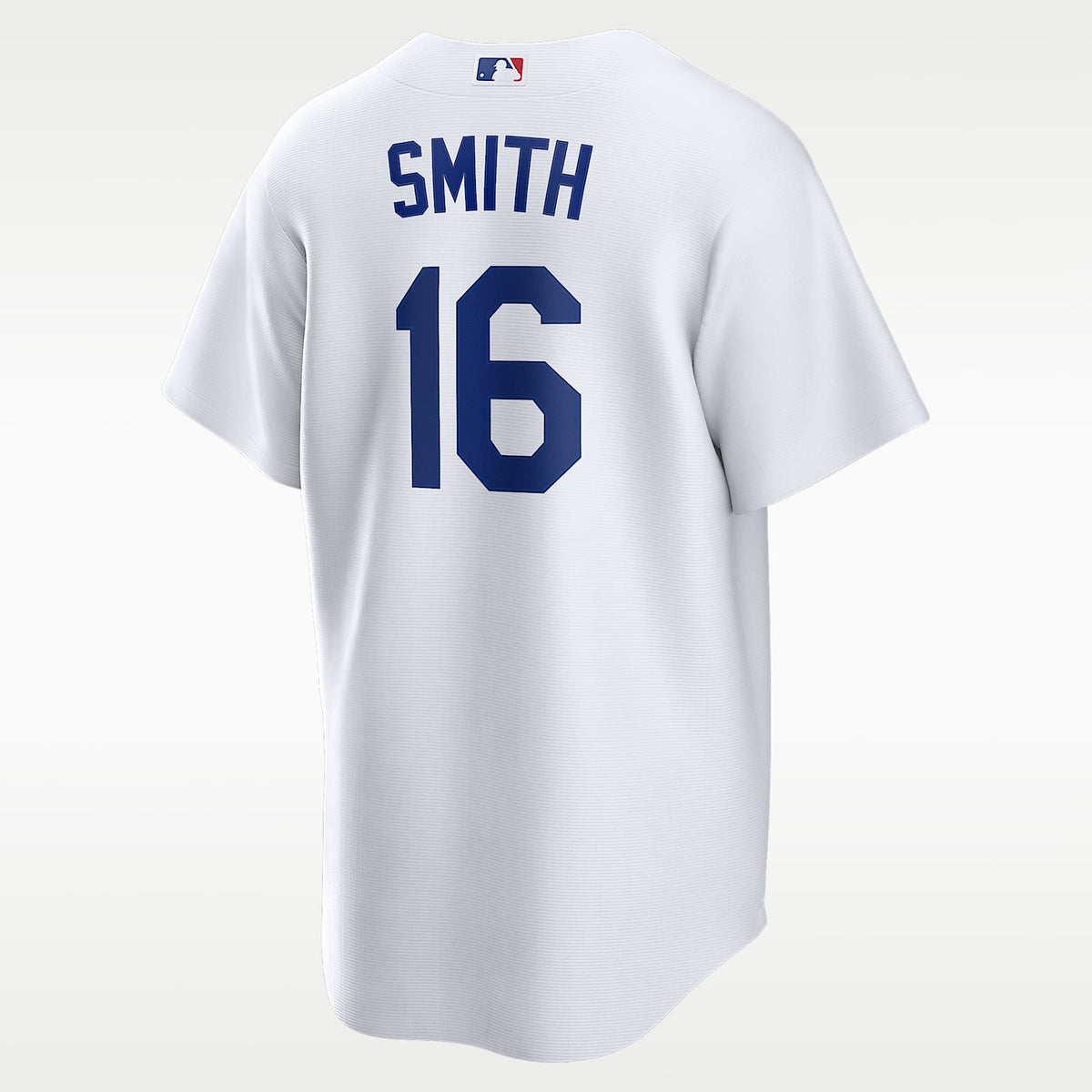 Los Angeles Dodgers Jersey — White Home — Will Smith #16 — back view