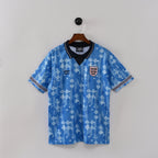 England 1990 Second Away Retro Jersey front view