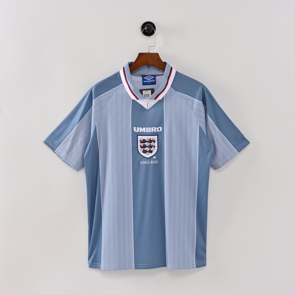 England 1995/96 Away Retro Jersey full front view