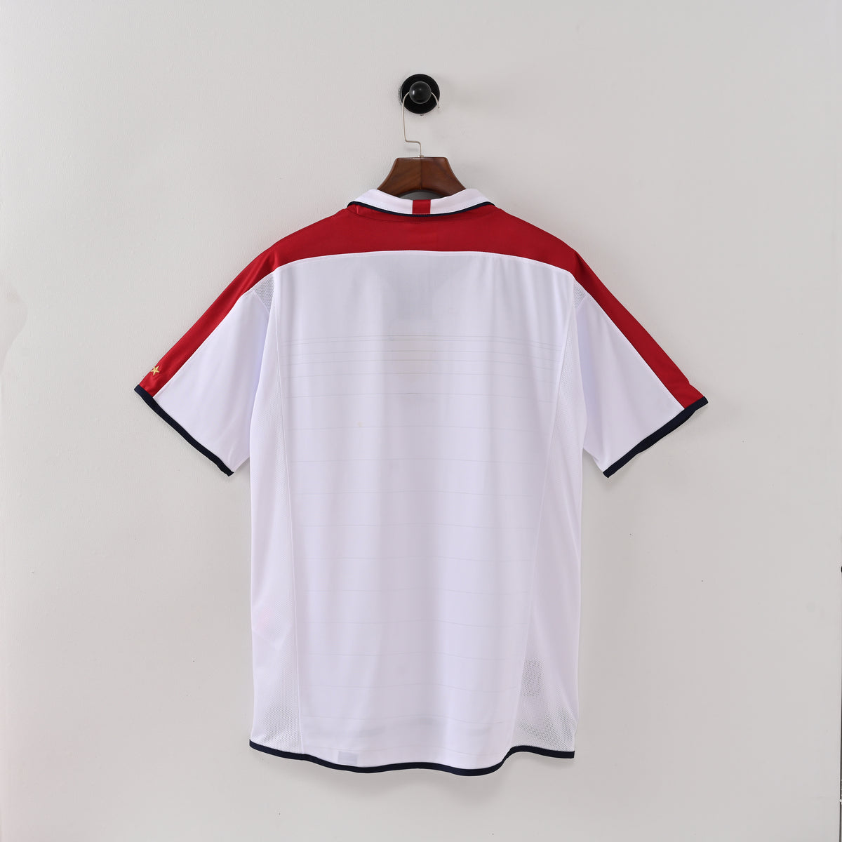 England 2004 Home Retro Jersey - back view
