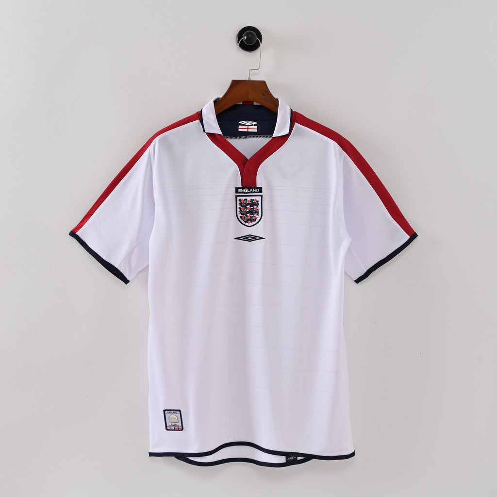 England 2004 Home Retro Jersey - front view
