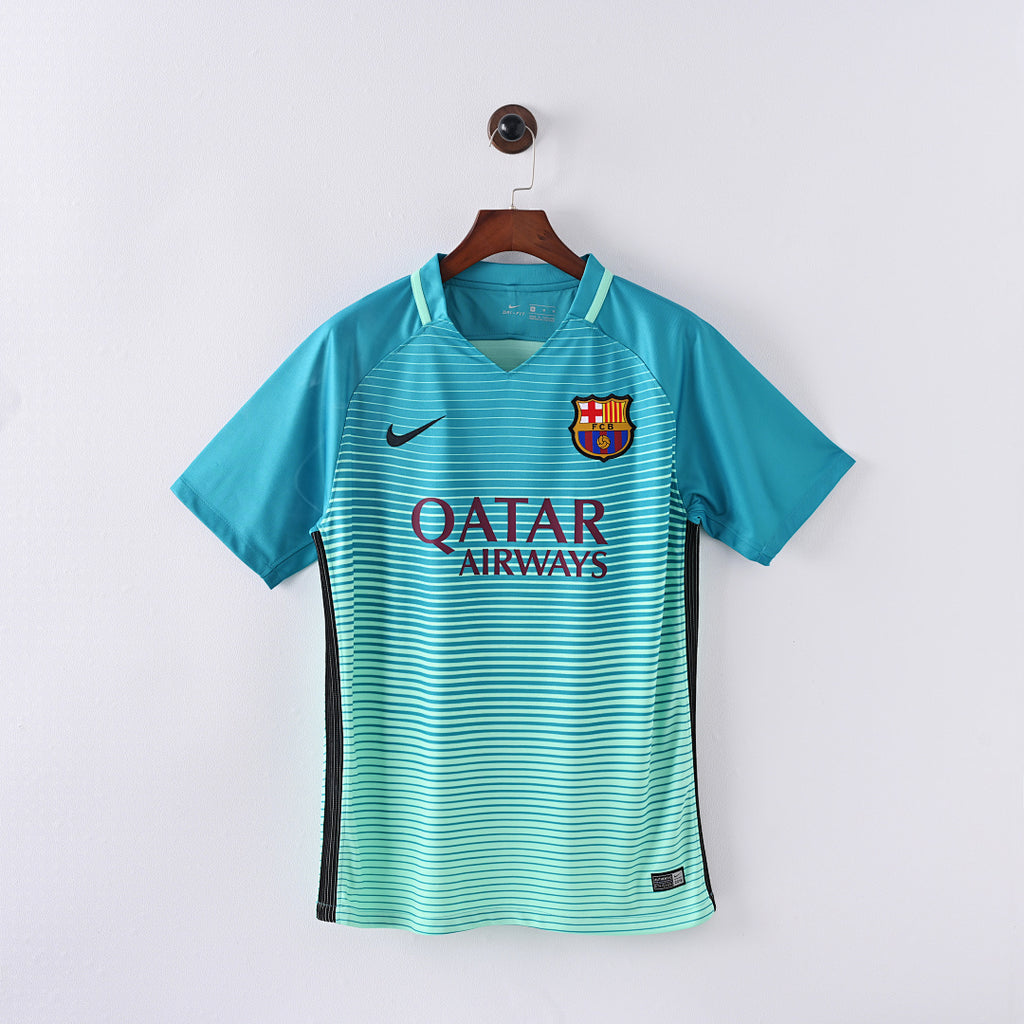 FC Barcelona 1996/97 Away Retro Jersey frente