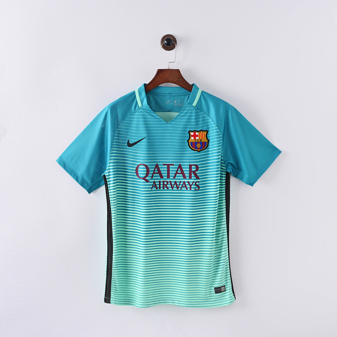 FC Barcelona 1996/97 Away Retro Jersey frente