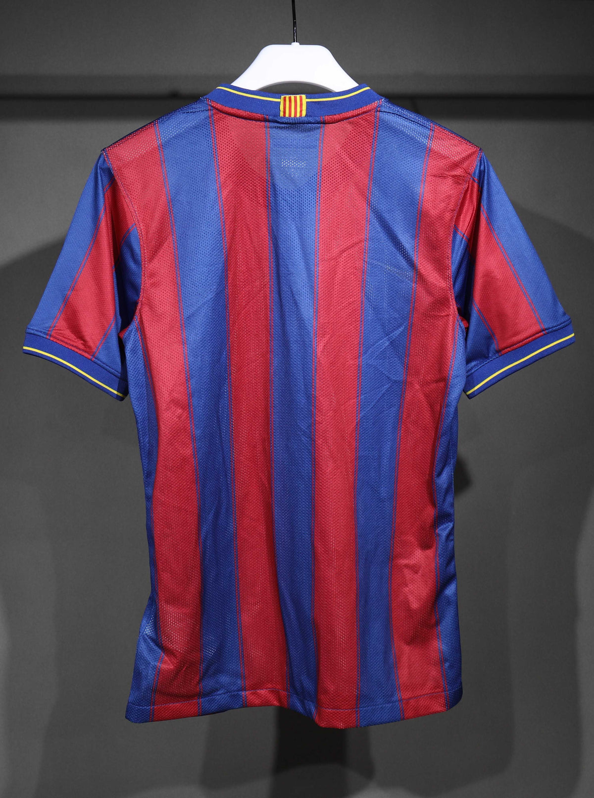 FC Barcelona 2009/10 Home Retro Jersey — vista trasera limpia
