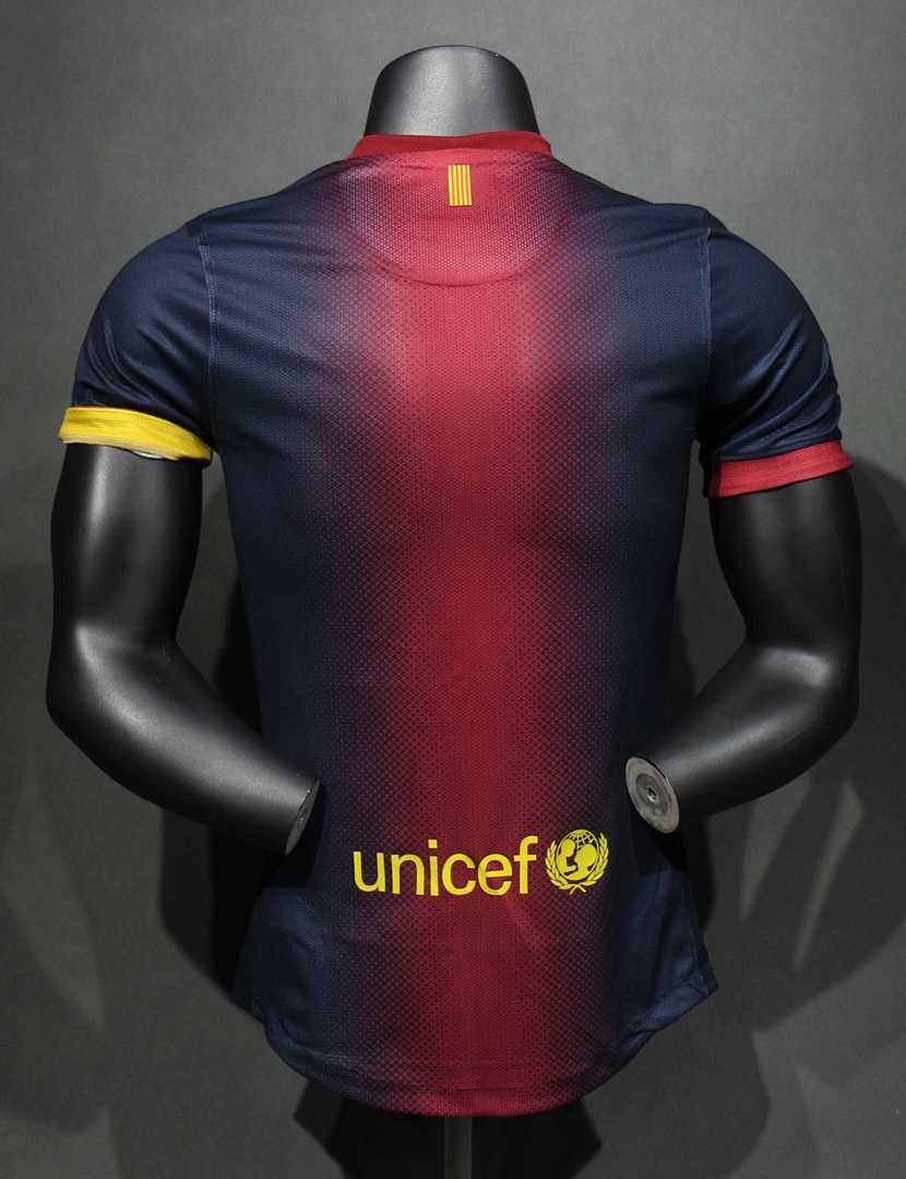FC Barcelona 2012/13 Home Retro Jersey espalda
