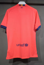 FC Barcelona 2014/15 Away Retro Jersey — vista trasera limpia