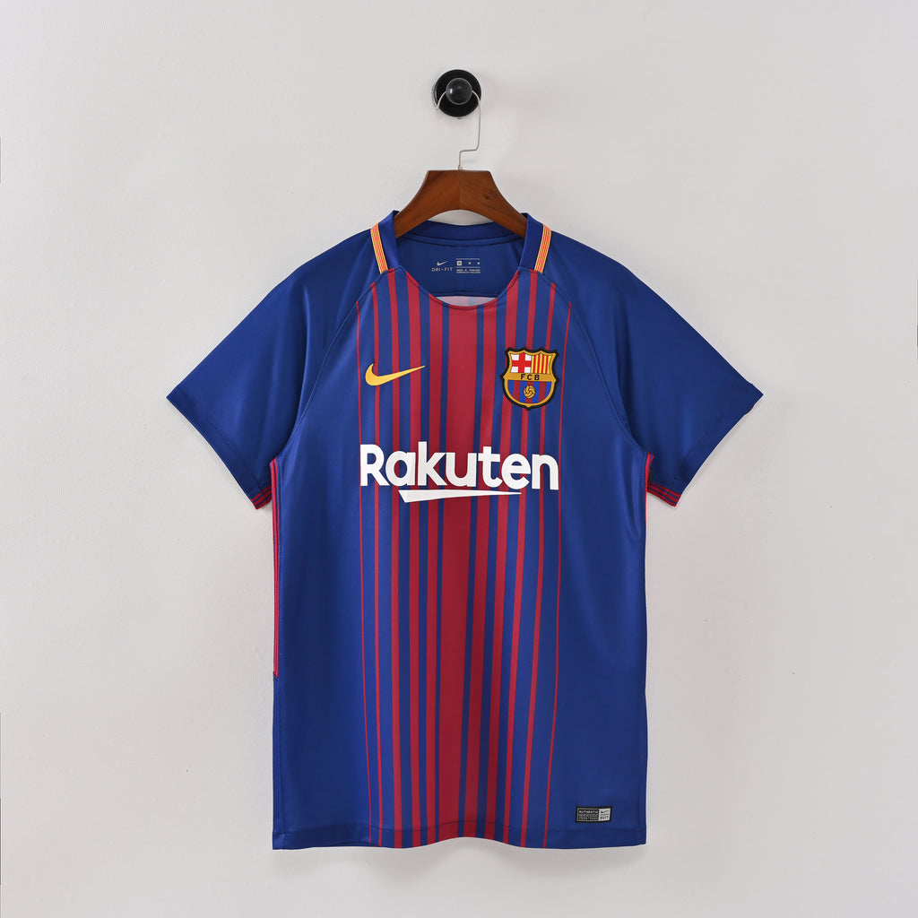 FC Barcelona 2017/18 Home Retro Jersey - front view