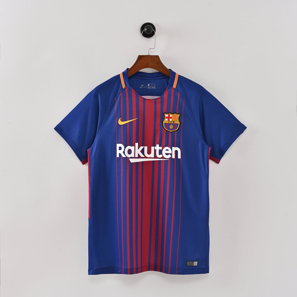 FC Barcelona 2017/18 Home Retro Jersey - front view