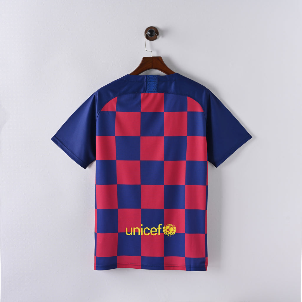FC Barcelona 2019/20 Home Retro Jersey back view