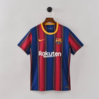 FC Barcelona 2020/21 Home Retro Jersey full front view