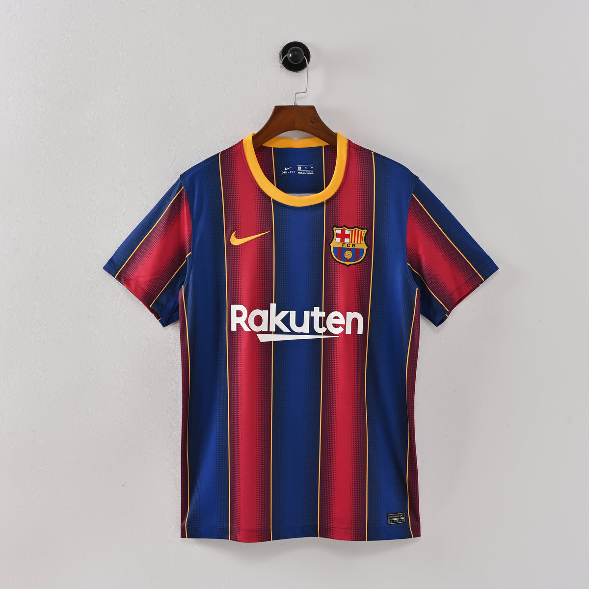 FC Barcelona 2020/21 Home Retro Jersey full front view