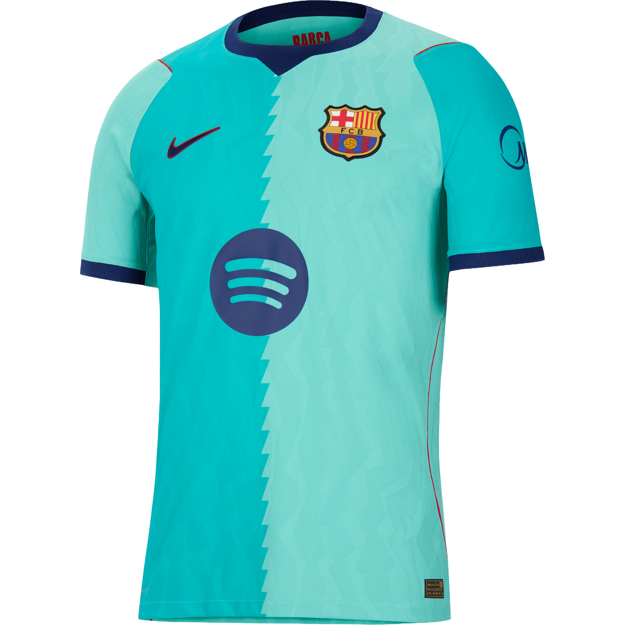 Camiseta FC Barcelona 2026/27 Third versión Player - vista frontal en alta resolución