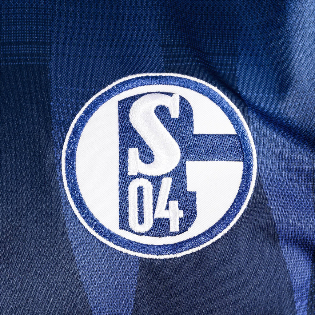 FC Schalke 04 2026/27 Home Jersey crest and fabric detail
