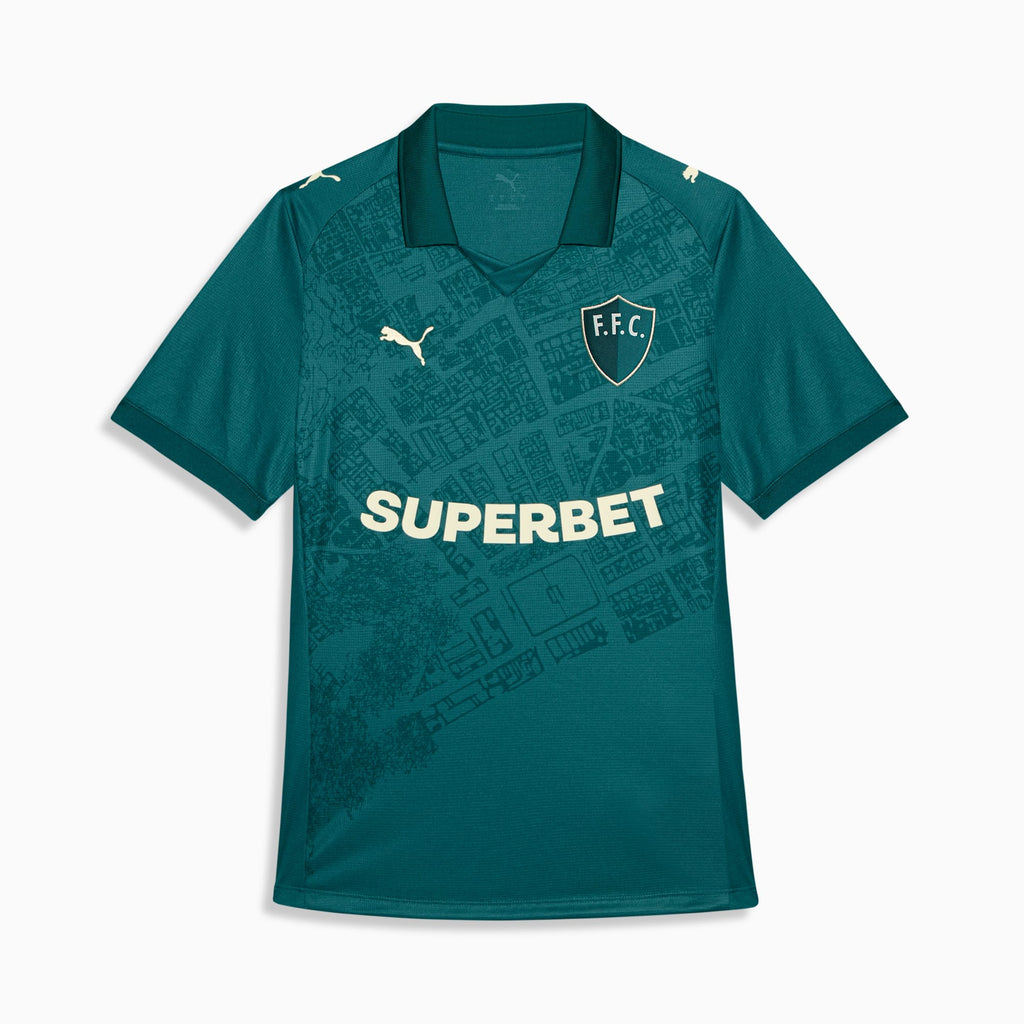 Fluminense 2026 third jersey Fan version front view in Cold Green