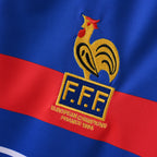 France 1982–84 Home Retro Jersey France crest detail