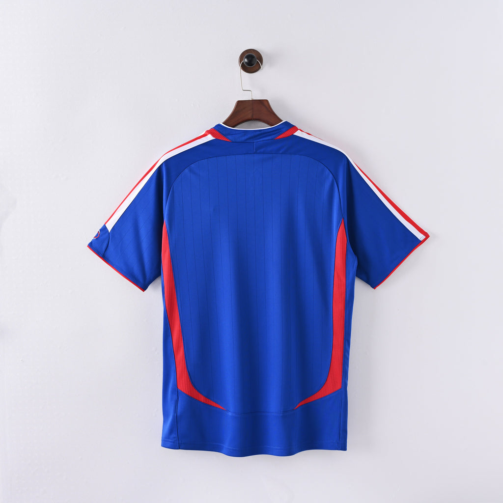 France 2006 home retro jersey back